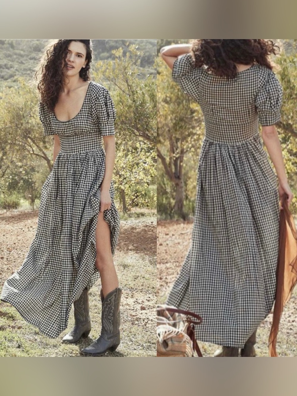 Doen Kennedy Maxi Dress in Gingham